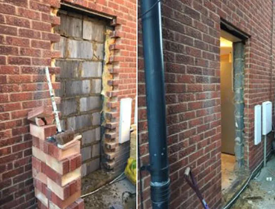 Moisture problem before damp proofing