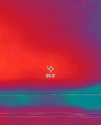 Detecting hidden moisture